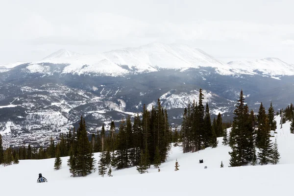 Skiën — Stockfoto