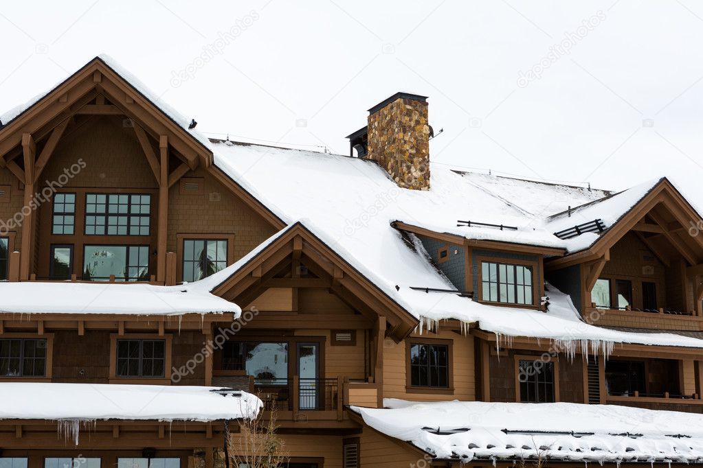 Skiing Lodge