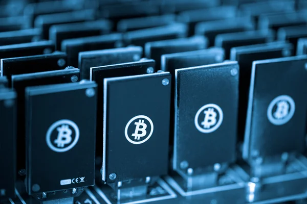 Estrazione bitcoin — Foto Stock