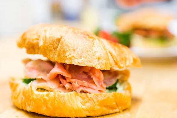 Lox verrukking sandwich — Stockfoto