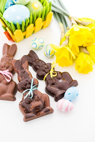 초콜릿 토끼 — 스톡 사진