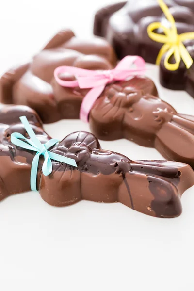 Chocolate bunnies — Stock Photo, Image