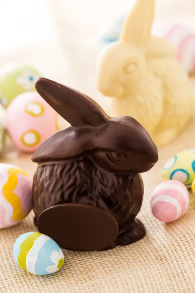 Conejito de chocolate — Foto de Stock