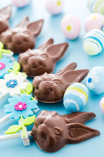 Chocolate bunnies — Stock Photo, Image