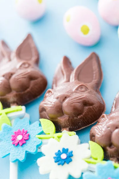 Chocolate bunnies — Stock Photo, Image