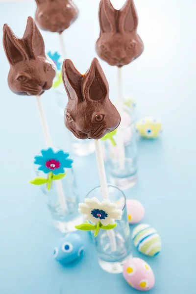 Chocolate bunnies — Stock Photo, Image