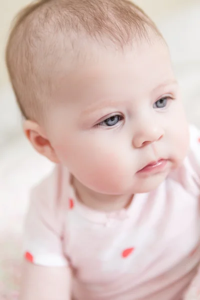 Infant baby girl — Stock Photo, Image