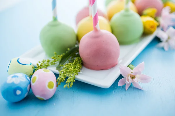 Easter cake pops — Stock Photo, Image