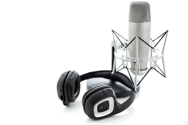 Podcasting — Fotografia de Stock