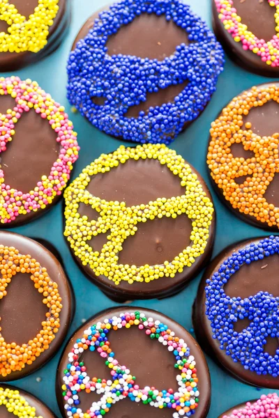 Chocolate cubierto Oreos —  Fotos de Stock