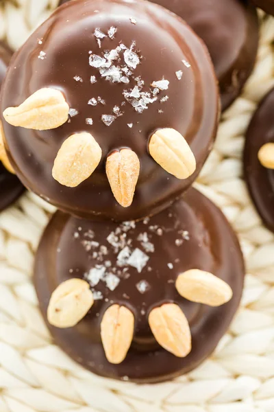 Caramel Cashew Panther Paws — Stock Photo, Image