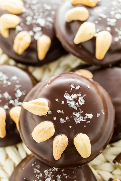 Caramel Cashew Panther Paws — Stock Photo, Image