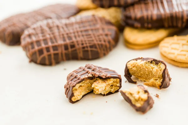 Çikolata kaplı nutter butters — Stok fotoğraf