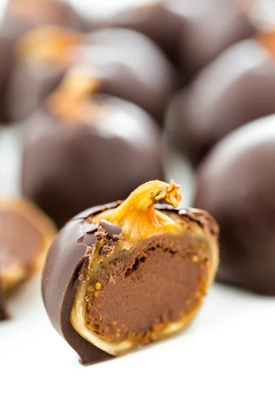 Higos de chocolate — Foto de Stock