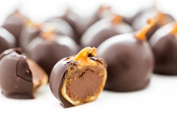 Figues au chocolat — Photo