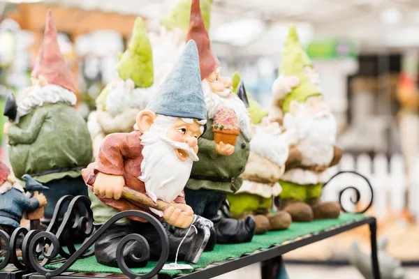 Garden gnomes — Stock Photo, Image