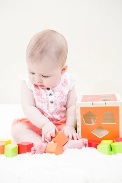 Bebé niña — Foto de Stock