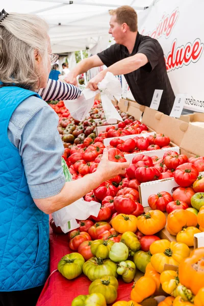 Mercado dos agricultores — Fotografia de Stock