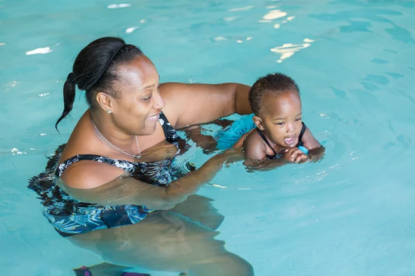 Clase de natación — Foto de Stock