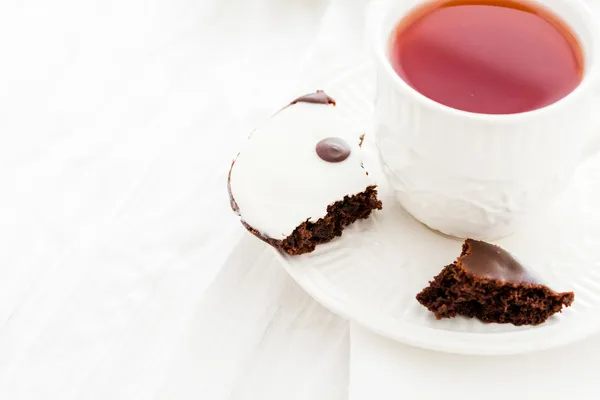 Yin en yang cookies — Stockfoto