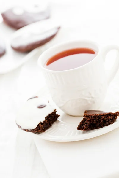 Yin en yang cookies — Stockfoto