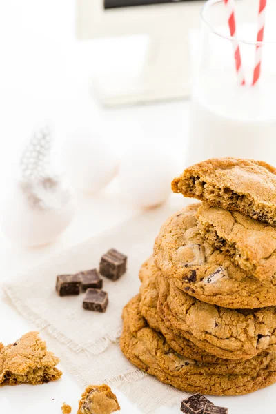 Biscotti al cioccolato — Foto Stock