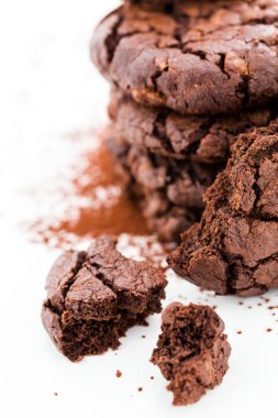 karanlık çikolatalı kurabiyeleri