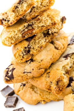tost pecans ile çikolata yığın tanımlama