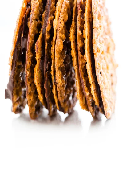 Mandlové krajky soubory cookie — Stock fotografie