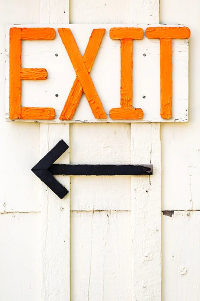 Exit sign — Stock Photo, Image