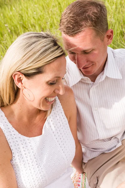 Familj picknick — Stockfoto