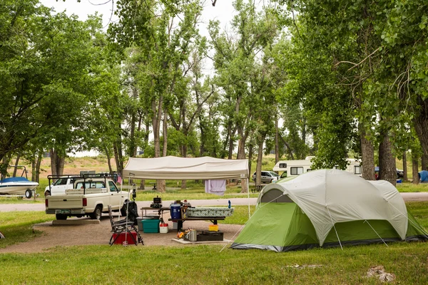 RV Camping — Foto de Stock