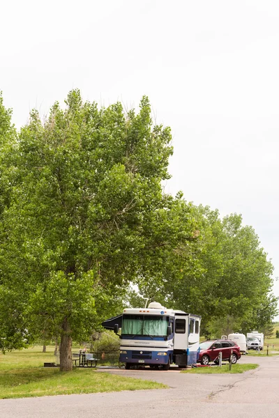 RV Camping — Stockfoto