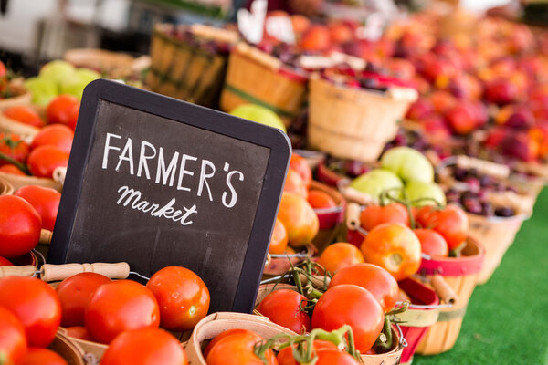 Fresh produce fruits and vegetables