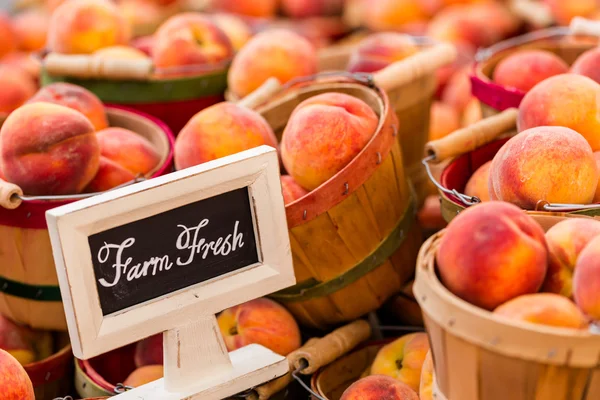 Frische Produkte Pfirsich — Stockfoto