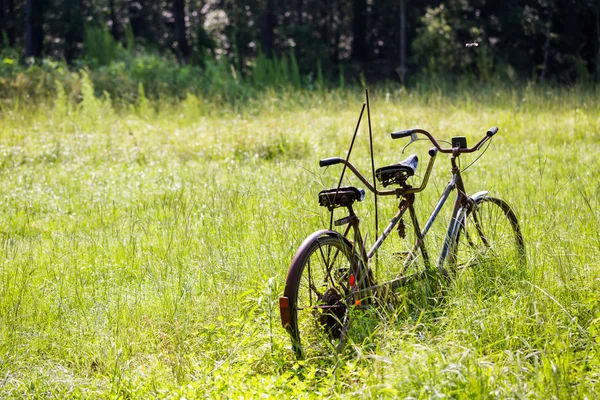 Stary rower tandem — Zdjęcie stockowe