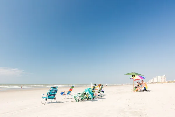 Myrtle beach tipik yaz gün. — Stok fotoğraf