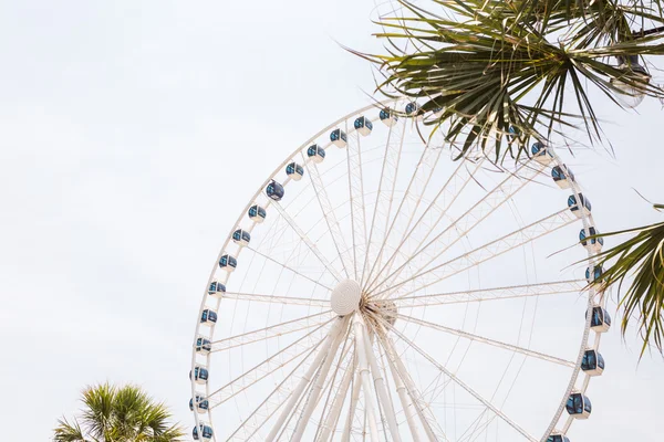 Boardwalk in Myrtle Beach SkyWheel — Stock Photo, Image