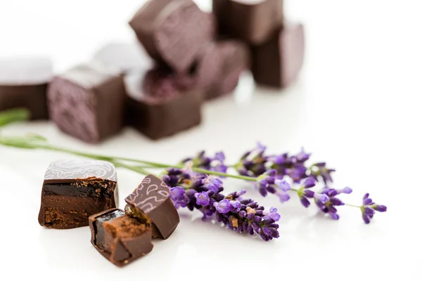 Tartufi di lavanda al miele — Foto Stock