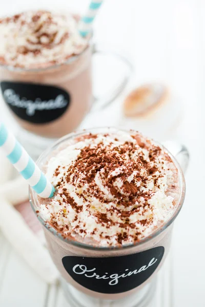 Original cold chocolate drink — Stock Photo, Image