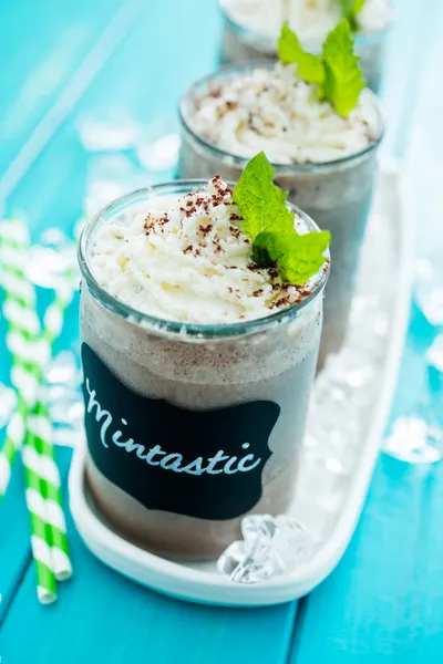 Mintastic cold drink — Stock Photo, Image