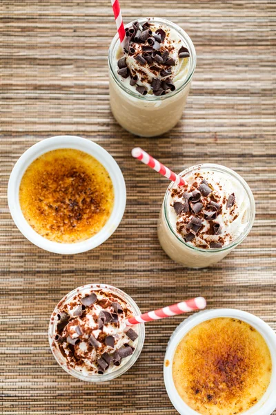 Cafe Creme Brulee Cold Drink — Stock Photo, Image