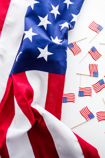 Bandera americana — Foto de Stock