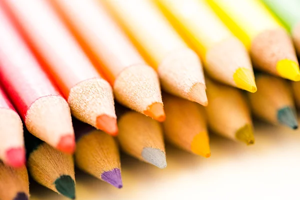 Color pencils for school — Stock Photo, Image