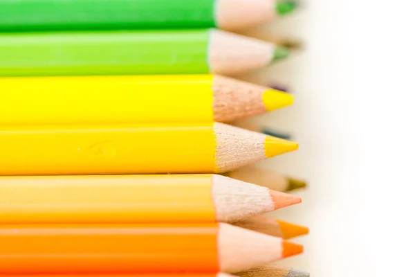 Farbstifte für die Schule — Stockfoto