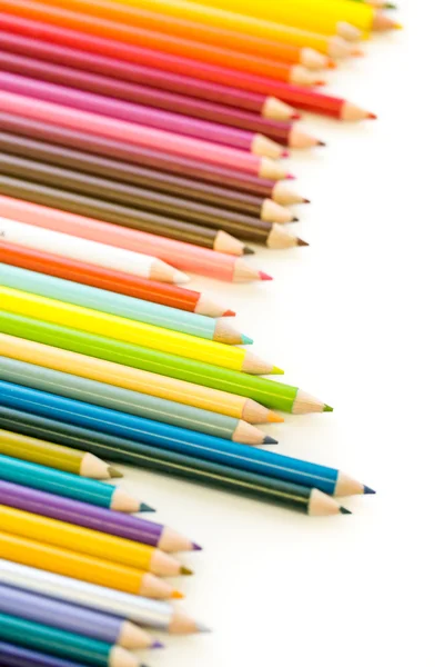 学校の色の鉛筆 — ストック写真