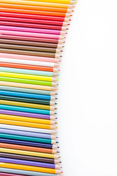 Färgpennor för skolan — Stockfoto