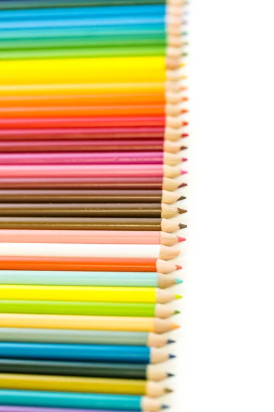 学校的彩色铅笔 — 图库照片