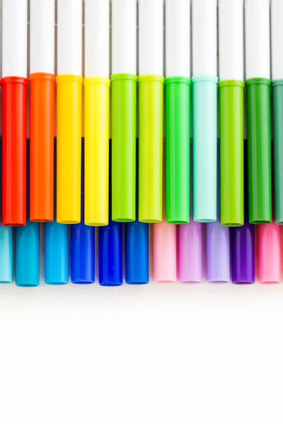 School supplies - markers — Stock Photo, Image