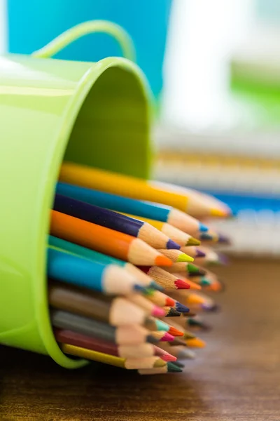 Pencils School supplies — Stock Photo, Image